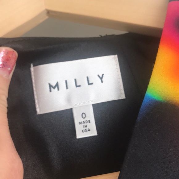 Milly Rosette Fit and Flare dress - Picture 4 of 6